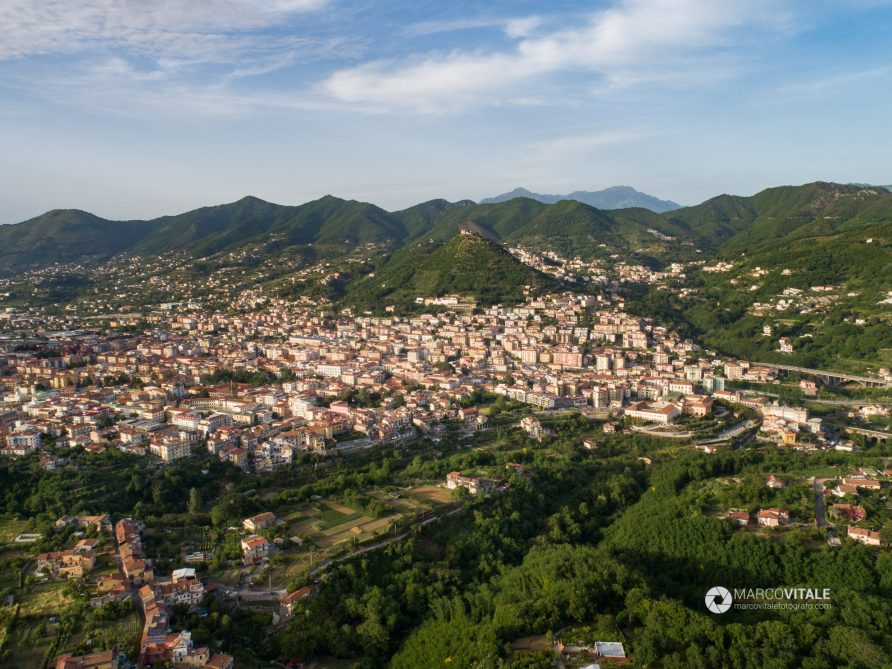 VEDUTA AEREA DI CAVA DE' TIRRENI